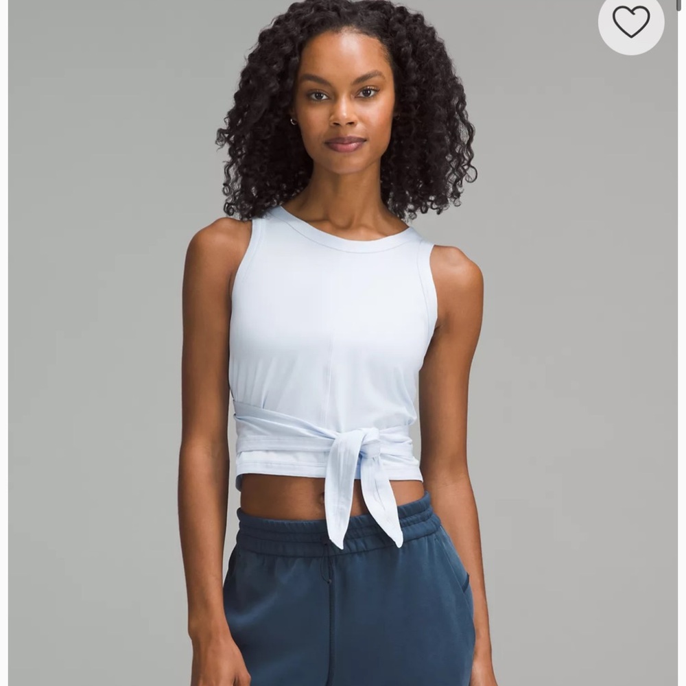 Lululemon It’s A Tie Tank Top, size 0, color windmill